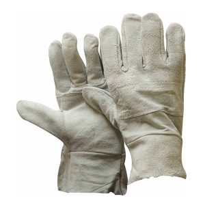 2.5" Chrome Leather Double Palm